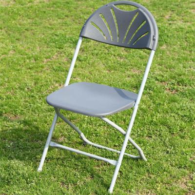 China Modern Folded Lounge Dining Hotel Hall Event Outdoor Plastic Folding Chairs For Sale for sale