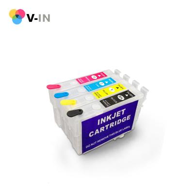 China T502 502XL COMPATIBLE Refillable Ink Cartridge With ARC Chip For Epson Expression Home XP-5100 XP-5105 WF-2860DWF 2865DWF Printer Cartridge for sale