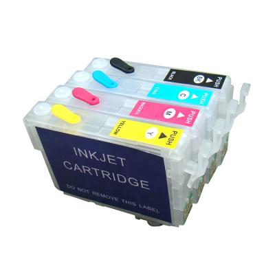 China COMPATIBLE T34 ink cartridge without chip for Epson WF-3725DWF WF-3720DWF Refillable Cartridge T3471- 4 printer for sale