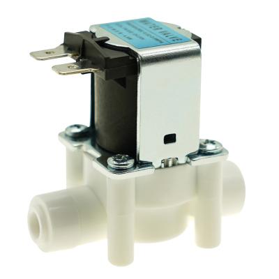 China DC12V 24V General Plastic Electric Inlet Water Solenoid Valve For RO Water Purifier for sale