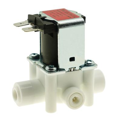 China DC24V Hotel Quick Connect Sewage Solenoid Valve For RO Water Purifier for sale