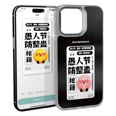 China JMing-S Design NFC Shockproof Hi-tech Smart Display DIY Transmission Luxury Phone Case For iphone 14 pro max case iphone 15 case for sale