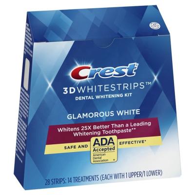 China Age 18 or above Crest Safe and ADA Whitestrips Accepted Effective Glamorous White for sale