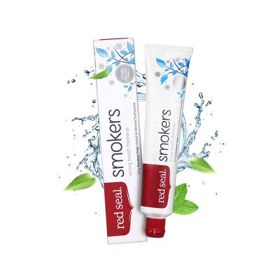 China SLS Red Joint Basic Cleansing Natural Free Toothpaste (Smokers) 100g for sale