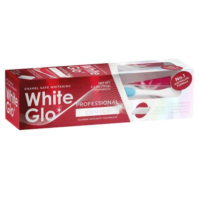 China Whitening Glo White Professional Choice Whitening Toothpaste 150G for sale