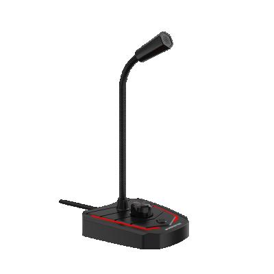 China Universal Gooseneck Microphone MONSTER GM03 Gaming Microphone Ear Highly Sensitive Anti-noise Real Time Feedback Conference Desktop Microphone for sale