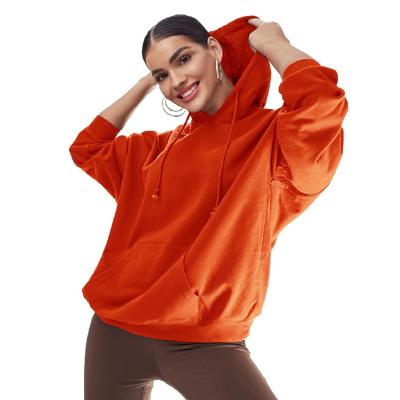 China QUICK DRY fashion soft women cropped hoodie cotton pullover fleece gym hoodies sports for sale