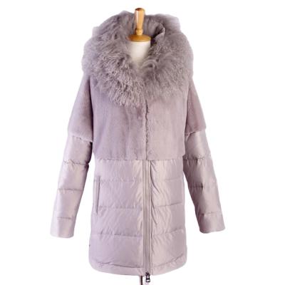 China Women Soft 100% Polyester Faux Fur Made Jacket Interesting Korean Style Long Fur Coat for sale