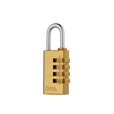 China OPEL Digital Brass Padlock Without Keys Unlocker Smart Door Lock Keyless Padlock for sale