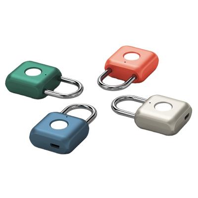 China Heavy Durable High Security Custom Size Authentication Fingerprint Padlock for sale