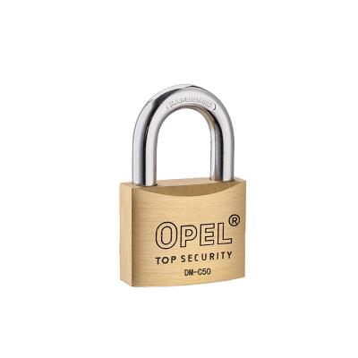 China OPEL Rekeyable Security Padlock And Key Box Waterproof Custom Made Luxury Brass Bulk for sale