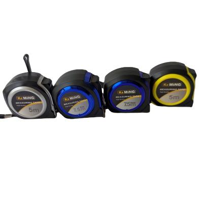 China Deal 3m 5m Contract Quality Rubber Tape Measure MI Steel 7.5m Retractable Metal Tape Measure for sale