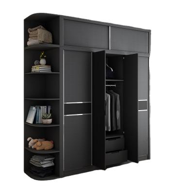 China (Others) Large Adjustable Storagedouble/four /six doors with Cabinet sliding door design wardrobe for bedroom for sale