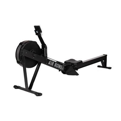 China Commercial Use Fitness Gym Equipment Foldable Home Indoor Rower Air Rowing Console Machine, Air Training Cardio Rower. for sale