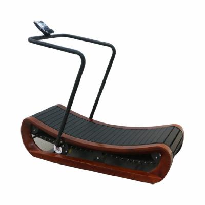 China Commercial Fitness Non-Motorized Speed ​​Adjustment Woodway Treadmill Self-generated Curved Treadmill for sale