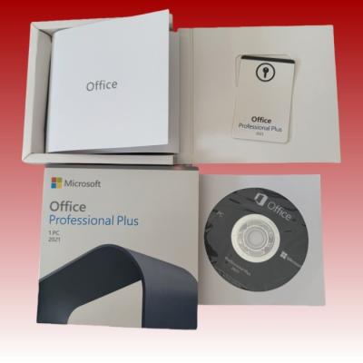 China 5user Office 2021 Professional Plus License Key DVD pack com 100% Online à venda