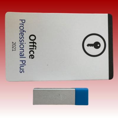 Chine Microsoft Professional Plus Office 2021 USB 1 To OneDrive Office Professional 2021 Plus est également disponible sur le site officiel de Microsoft. à vendre