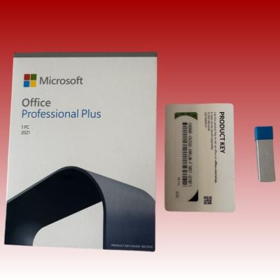 China Licença Perpétua MS Office2021 Professional Plus Instalação Fácil Microsoft Office 2021 USB à venda