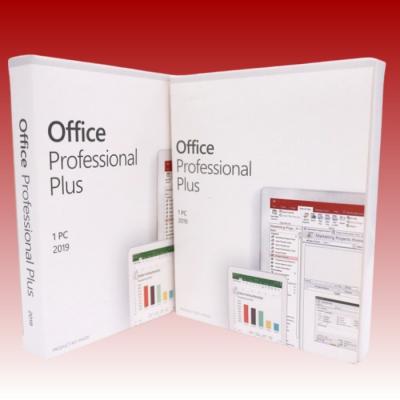 China Microsoft 2019 Office Professional Plus Physical Media USB Lifetime License for sale