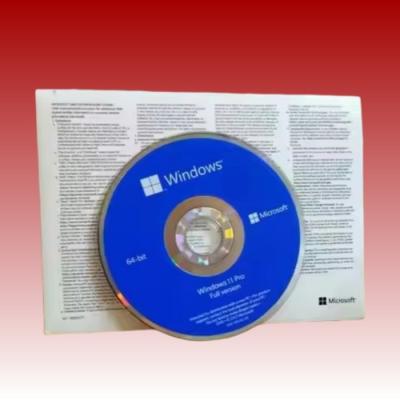 China 64 Bit Win 11 Pro DVD OEM Gemakkelijke installatie met 1 jaar ondersteuning en updates Te koop