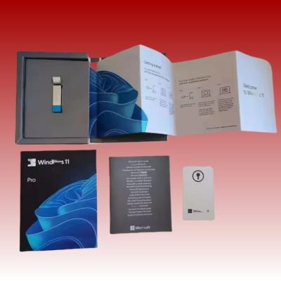 China OEM Windows 11 Pro Licença Com USB Box Inglês Win 11 Pro Product Key à venda