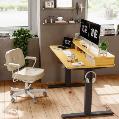 China The modular office workstation (height) adjustable modern metal frame design desk in the office for sale