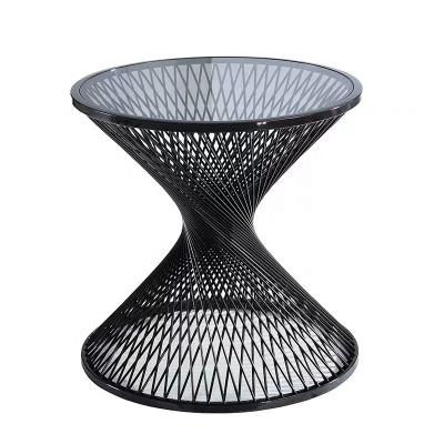 China Modern designed hollow coffee table for sale