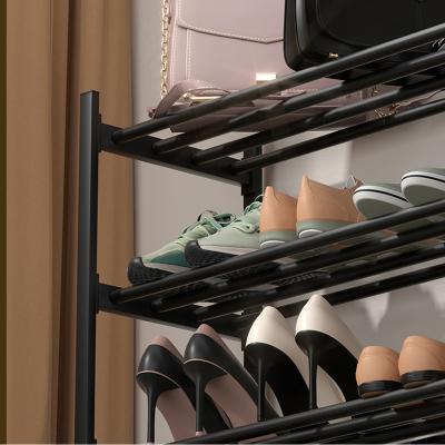 China (Size) Adjustable Easy to Assemble Metal Shoe Rack with Cheap Shipping for sale