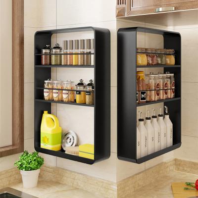 China Sustainable Kitchen Condiment Storage Rack for sale