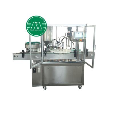 China Food Paste Semi Automatic Cosmetic Gel Liquid Nail Polish Dosing Bottle Filling And Capping Machine for sale