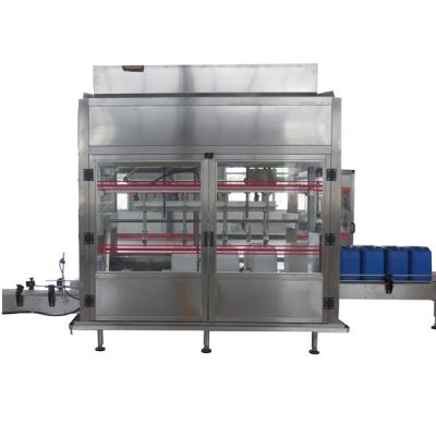 China 20L 10L 50kg Pail Barrel High Viscosity Automatic Food Chemical Bottle Large Liquid Weighing Filling Machine for sale