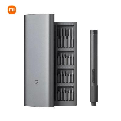 China Xiaomi Mijia Precision Screwdriver Kit 2 Speed ​​Torque 400 Screw 1 Type-c Charging Magnetic Aluminum Case Box 24 S2 MJDDLSD003QW for sale