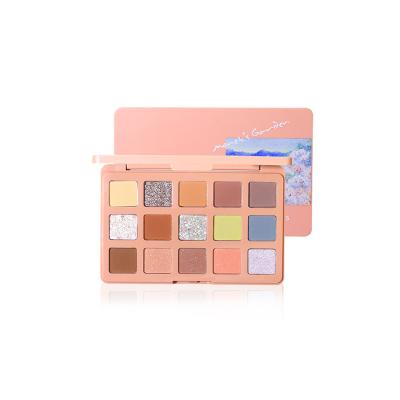 China New Design Professional Waterproof Eyeshadow Organic Glitter Make Up Eyeshadow Palette for sale