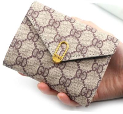 China 2021 fashion designer brand hot sale purse for women or men wallet and card bag for sale