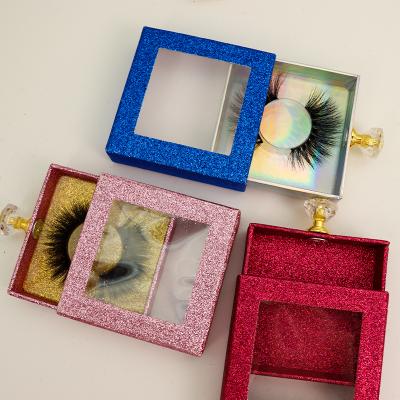 China Colorful Create Your Own Brand Luxury Eye Lashes Wholesale 25mm 3d False Eyelashes 100% Mink Lashes for sale