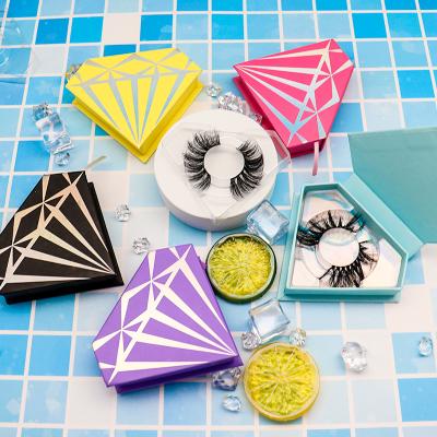 China 15mm winged korean soft fiber lashes multiple layer 3d fiber eyelashes for party prom for sale