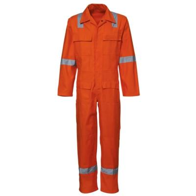 China High Visibility HiVis Hi-Strength Anti-Static Cotton FR Nomex Nylon Flame Retardant Antistatic Overall Coverall for sale