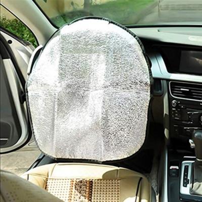 China Protect From Sunshine Thicken Aluminum Foil Anti Wheel Cover Automotive Car Steering Wheel Sun Shade Cover for sale