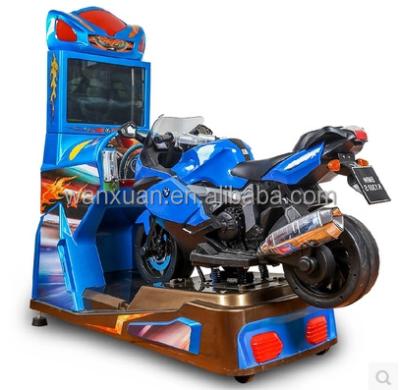 China Front and back movement. Go Through Video Games Arcade Simulator Coin Operated Engines Racing Simulator Game for sale