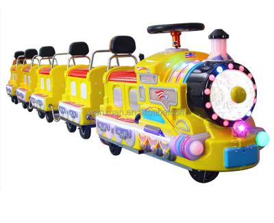 China Front and back movement. Go through mall mini indoor electric trackless train for sale for sale