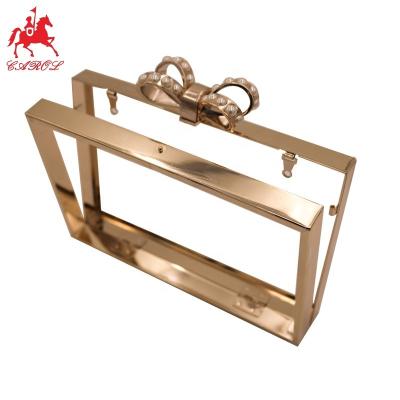 China Other Luxury Designer Metal Box Purse Frame Evening Clutch Box Clutch Frame For Sale for sale