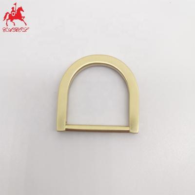 China Bags China Manufacturer Direct Selling Metal Hardware Accessories D Ring For Handbag for sale