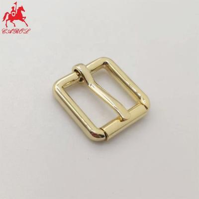 China Factory Directly Sale Solid Brass Classic Roll 2.3mm Inner Polish Fashionable Pin Belt Buckle Style Width 11mm for sale