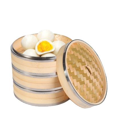 China Viable Mini Basket Bamboo Steamer for sale