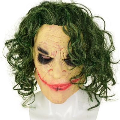 China A Funny Show Halloween Dark Knight Party Clown Head Mask for sale