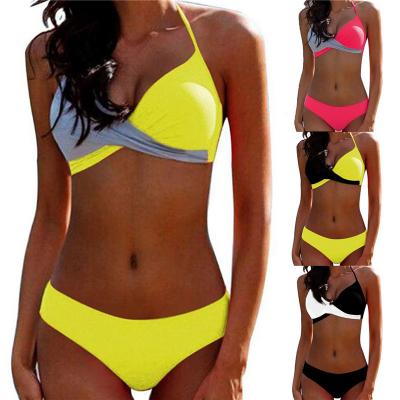 China Breathable Sexy Bikini Push Up Swimwear Women Bathing Suit Tanga Swimming Swimwear Plus Size Bikinis for sale