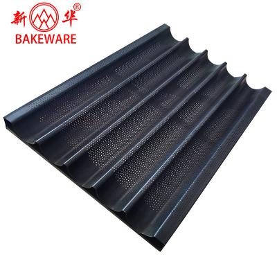 China Viable Perforated Non-Stick 5 Channel Wand Tray for sale