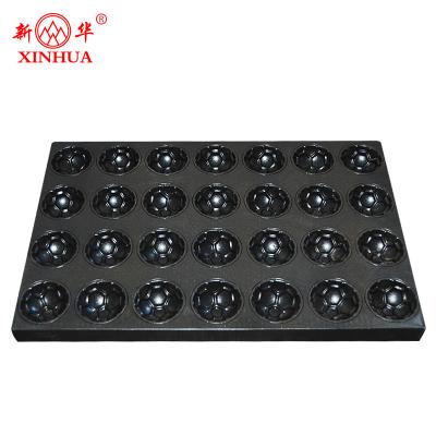 China Viable Football Shaped Cake Tray Non-Stick Food Grade Cake Tray Silicone Baking Customized Mold For Cake Mold for sale