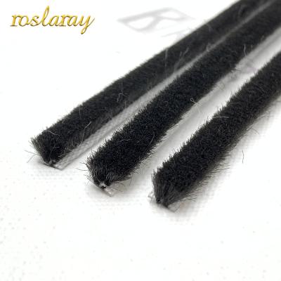 China Wool Hot Pile Door Sliding Garage Door Cast Iron Door Seals Aluminum Weather Strip for sale