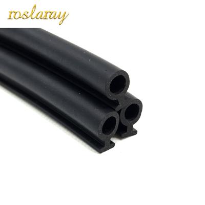 China Weather EPDM Material Rubber Sealing Strip Mute Rubber Seal Strip for Aluminum Door and Car Window Special-shape for sale